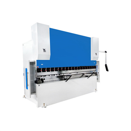 Full CNC Press Brake with 5 axis(Y1, Y2,X,R,V) Delem DA-66T CNC Controller MB8 125t press brake