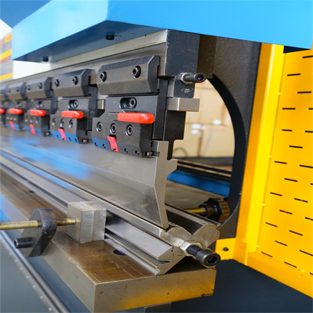 WE67K 600T/5000 hydraulic press brake improves the precision of stainless steel bending