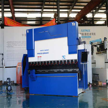 Compact hydraulic horizontal press brake machine for synchronization control