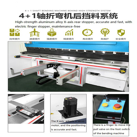 CNC Manual Metal Bending Machine Hydraulic Press Brake Sheet Bending Machine