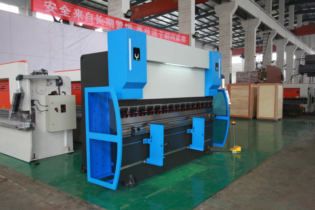 200t 300t Standard Industrial Press Brake Cnc Hydraulic Press Brake Machine