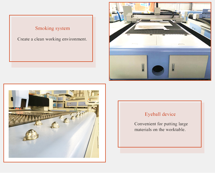 3015 Raycus 1000w / 1500w / 2000w Fiber Laser Cutting Machine Best Price