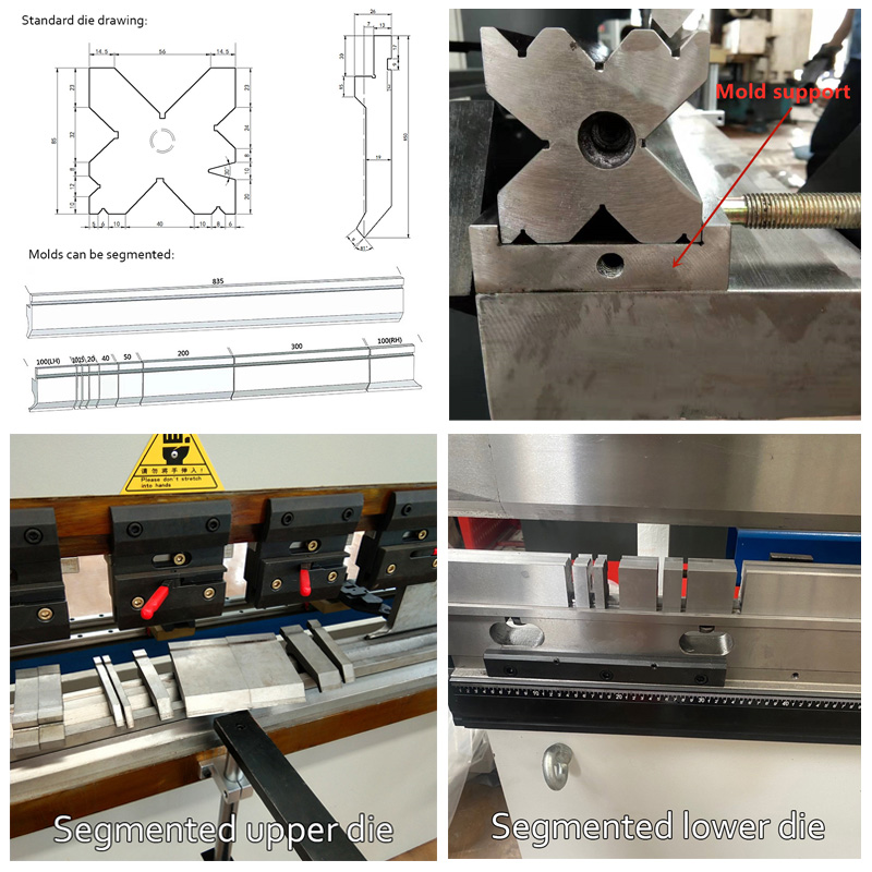 63t 2500mm Nc Carbon Steel Sheet Bending Machine Hydraulic Press Brake