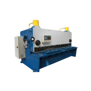 6mm Hydraulic Guillotine Shear / Metal Plate Cutting Machine 3 Meters Long