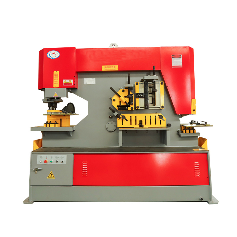 China Hydraulic Ironworker Machine Coin Press Machine Iron Worker