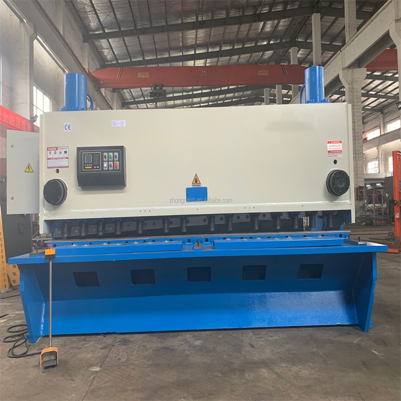 Cnc Flat Plate Sheet Metal Hydraulic Guillotine Shearing Machine