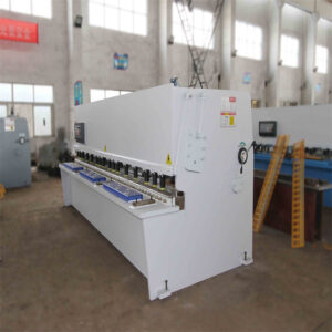 Cnc Nc Hydraulic Press Metal Guillotine Shear Machine For Carbon Stainless Steel Sheet