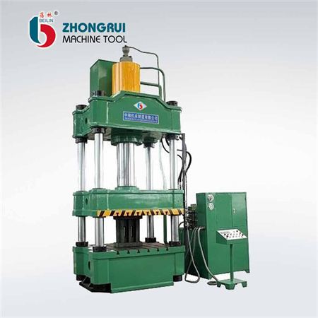 Hydraulic Press Machine Hydraulic Cnc Automatic Electric Single Double Head Aluminum Composite Tube Pipe Punch Hole Hydraulic Angle Shear Power Press Machine