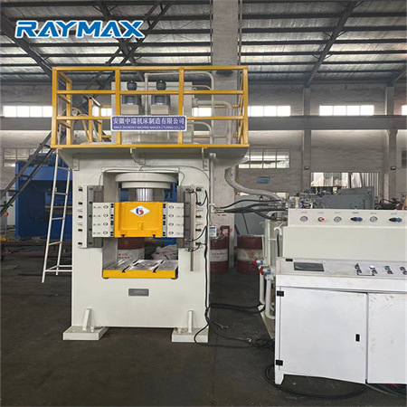 High-Capacity Hydraulic Press with Precise Ram plate feed via 4-column Guide