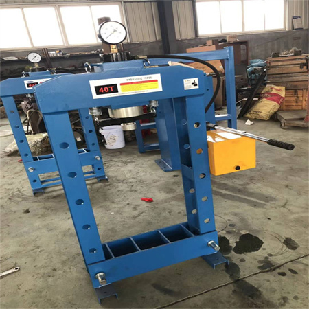 Portable hydraulic track press with C frame