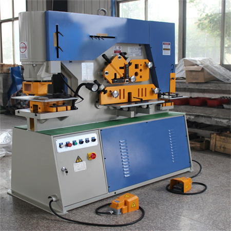 Hydraulic Iron Worker Hydraulic Hydraulic Ironworker BEKE 16mm Carbon Steel Cutter Hydraulic H Steel Shearing Iron Worker Ironworker Machine