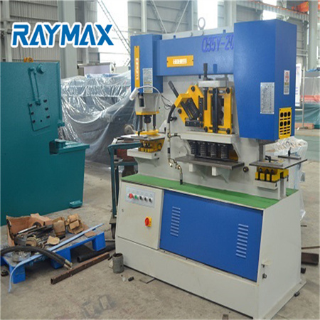 CNC industrial-grade hydraulic punching machine ironworker HIW-60,HIW-90,HIW-120,HIW-160 with multiple functions
