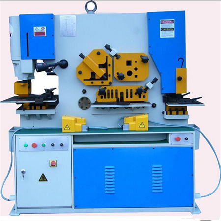 Q35y Hydraulic Sheet Metal Steel Ironworker Shearing and Punching Machine