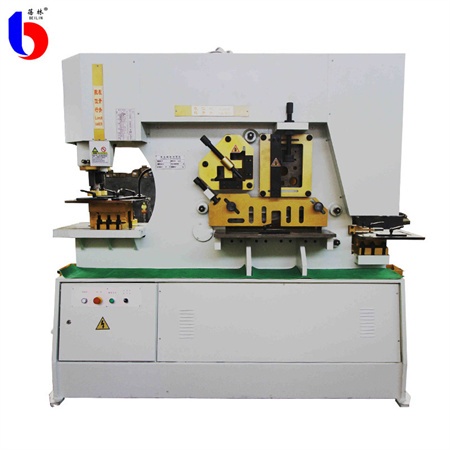 Manual Automatic Punching And Shearing Machine Small Mechanical Ironworker