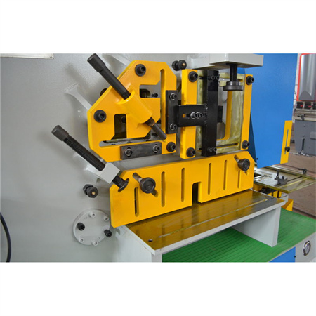 Multi-purpose Hydraulic piranha p-90 ironworker Geka Ironworker Machine Cutting Punching Meta