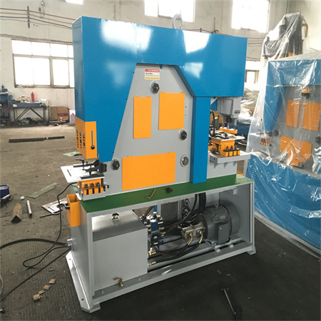 DIW-120T hydraulic punching and shearing machine , Q35Y Universal Multifunction Hydraulic Ironworker