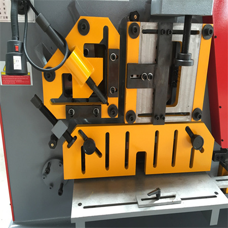 Hydraulic ironworker angle steel shearing machine sheet metal notching machine