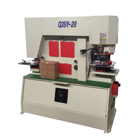 Q35Y-45 hydraulic iron worker, radius corners bending machine, round bar shearing machine