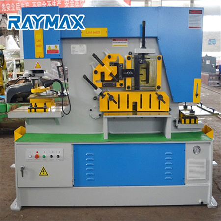 hydraulic Q35Y-20 ironworkers for angle cutting plate and punching holes combine iron work metal sheet shearing