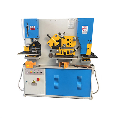 Q35Y-45 hydraulic iron worker, radius corners bending machine, round bar shearing machine