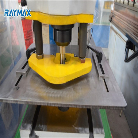 factory Hydraulic Ironworker 90tons Punching and Shearing Machine for angle steel pipe metal punch