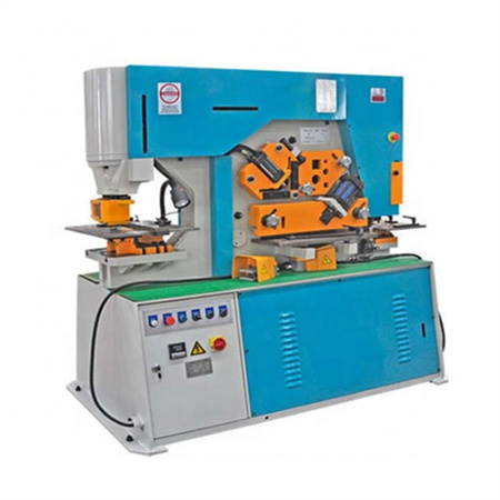 High Quality hydraulic ironworker shearing and punching machine combined CNC iron worker