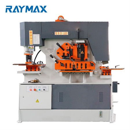 Using hydraulic transmission Q35Y-30 multi function cnc hydraulic ironworker