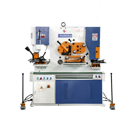 OHA Brand Q35Y-25 Hydraulic Ironworker With Metal Hole Punch and Metal Shear and Brake Press Machine