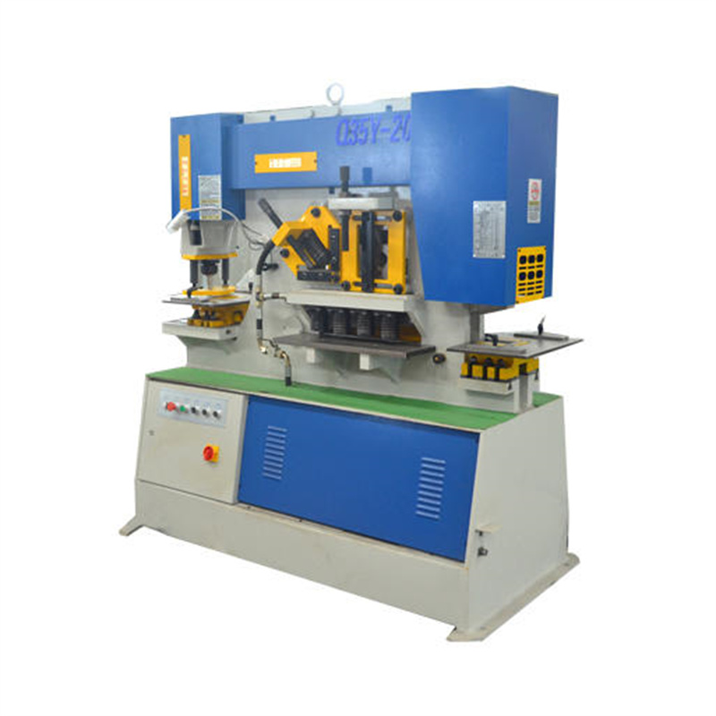 Metal Cutting Hydraulic Steelworkers Machine For Punching Cropping Notching Cutting