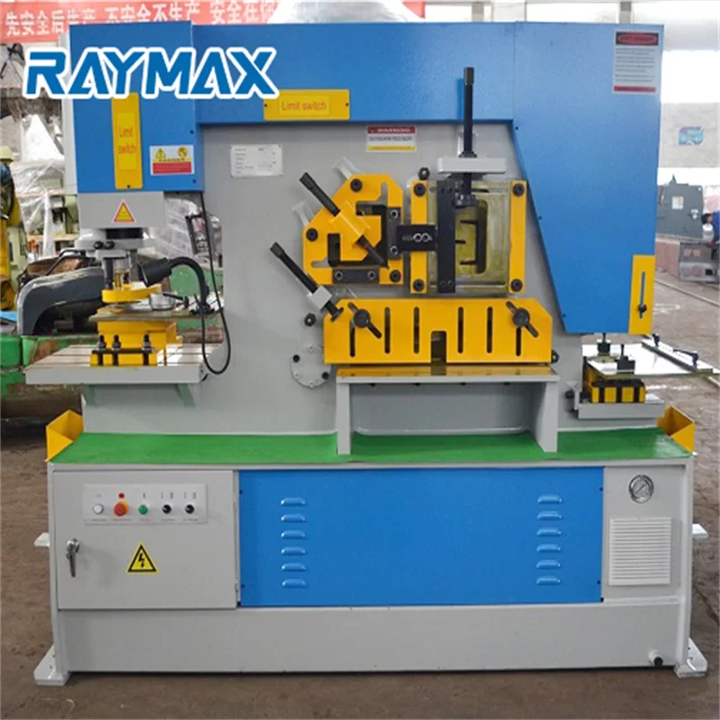 Metal Hydraulic IronWorker Machine Punching And Shearing Machine