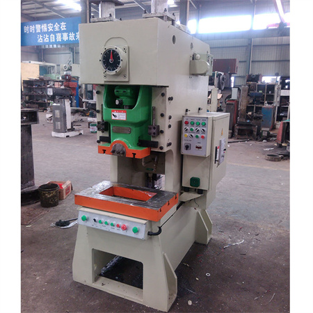 J21S 40T 63T 100T 125T mechanical deep throat power press with auto feeding system to cut slot punch louver