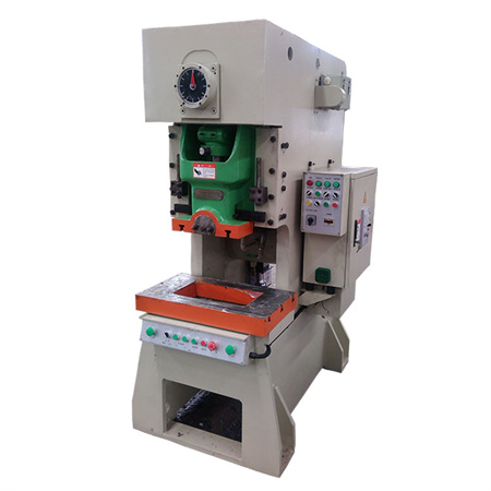 J21 JB23 series punching holes crank press mechanical , coin stamping machine automation with CNC feeder