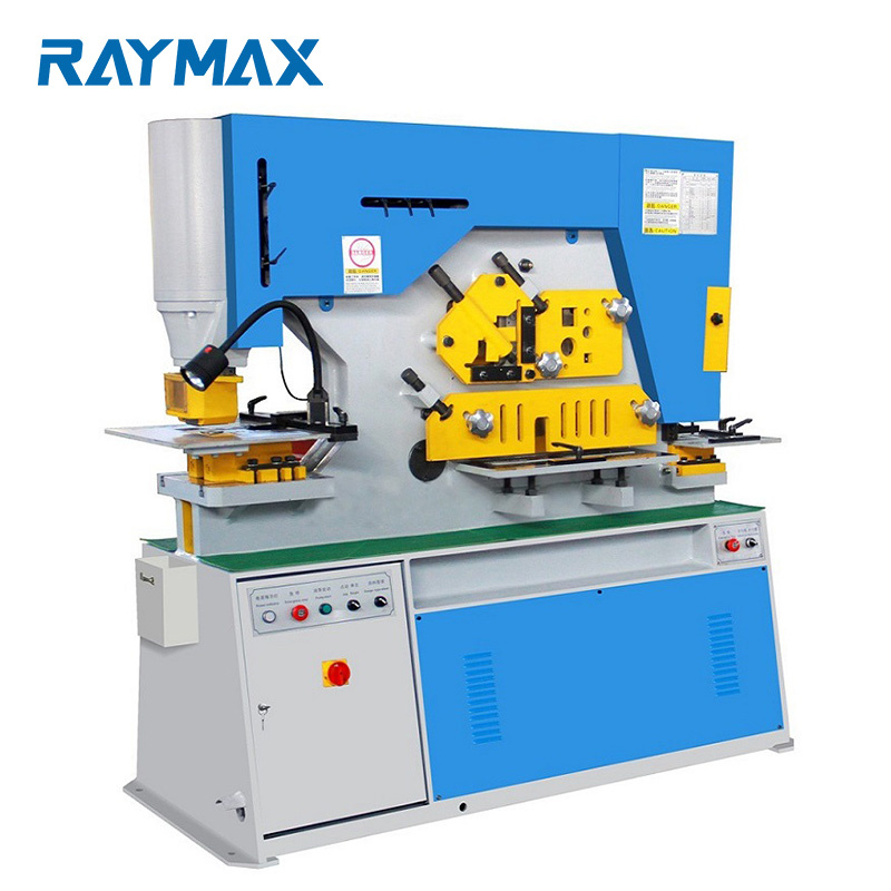 Q35y Series Multifunctional Hydraulic Iron Worker Combined Shearing And Punching Machine