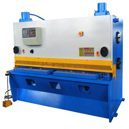 QC12K CNC Guillotine cut sheet metal 6m length 8mm thickness hydraulic shearing machine