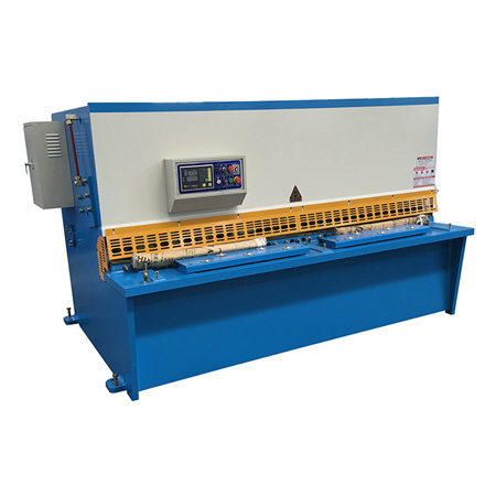 4mm*2500mm automatic metal sheet plate hydraulic shearing machine price with E21s CNC control