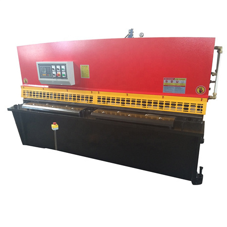 QC11Y heavy duty 8x2500 Q11K plate electric hydraulic shear machine with e21s nc aluminum shearer