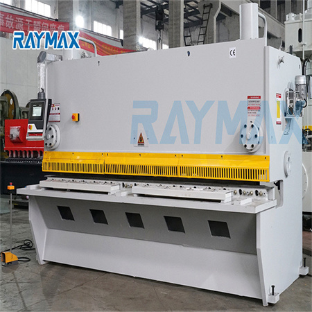 CNC hydraulic metal sheets automatic guillotine shearing machine