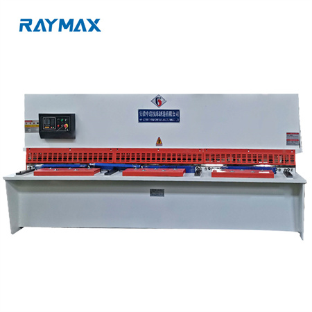 China Good Price of 3m 6m 8m metal plate steel plate cutting CNC hydraulic gate-type guillotine shearing machine