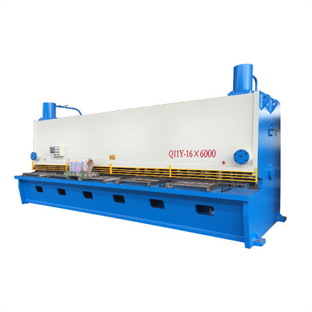 Small Cutter CNC Hydraulic Guillotine Shearing Cutting Machine for 6mm,1600mm Metal Sheet Steel