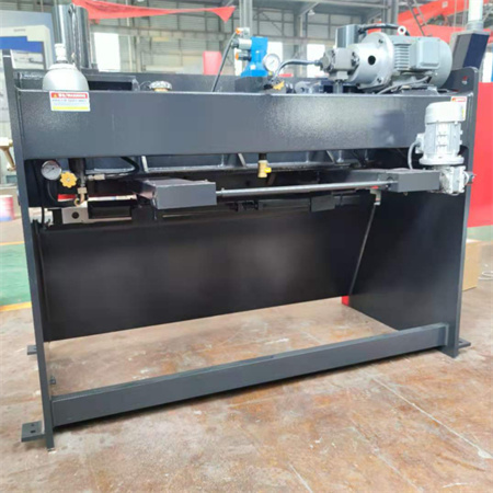 high quality sheet metal steel plate manual precision guillotine shearing metal cutting machine