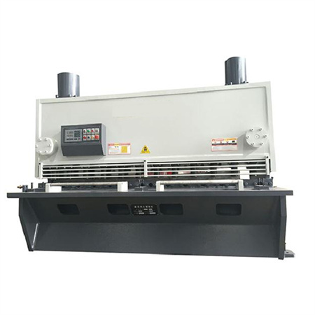 hydraulic guillotine shearing machines for sale cutting iron metal plate factory