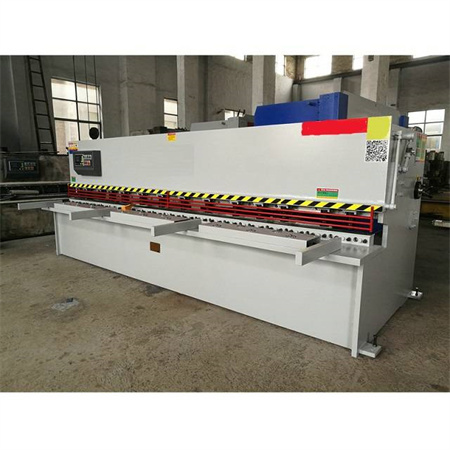 CNC Hydraulic Guillotine Shear Machine QC11K-8X4000 E21S System with Pneumatic Supporter