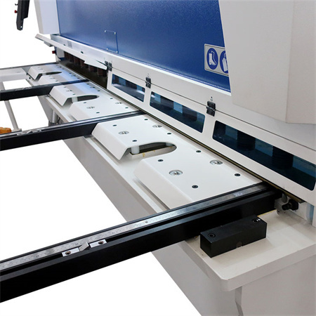 8mm Hydraulic Guillotine Shear / Metal Plate Cutting Machine 6 meters long