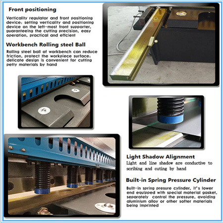 High Efficiency Hydraulic Swing Beam CNC Shearing Machine Ability To Work Continuously And Efficiently