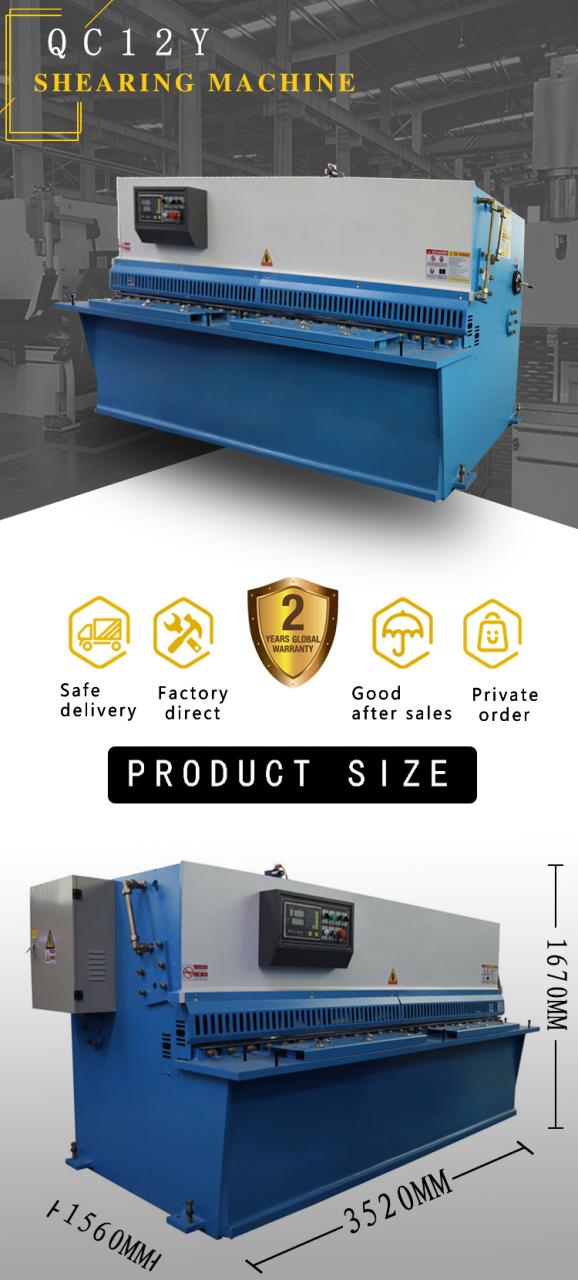 Hydraulic Guillotine Shear Machine Qc12y 8*6000mm Guillotine Industrial Sheet Metal Aluminium Stainless Steel Cutting Shearing M Hydraulic Guillotine Shear Machine Qc12y 8*6000mm Guillotine Industrial Sheet Metal Aluminium Stainless Steel Cutting Shearing M