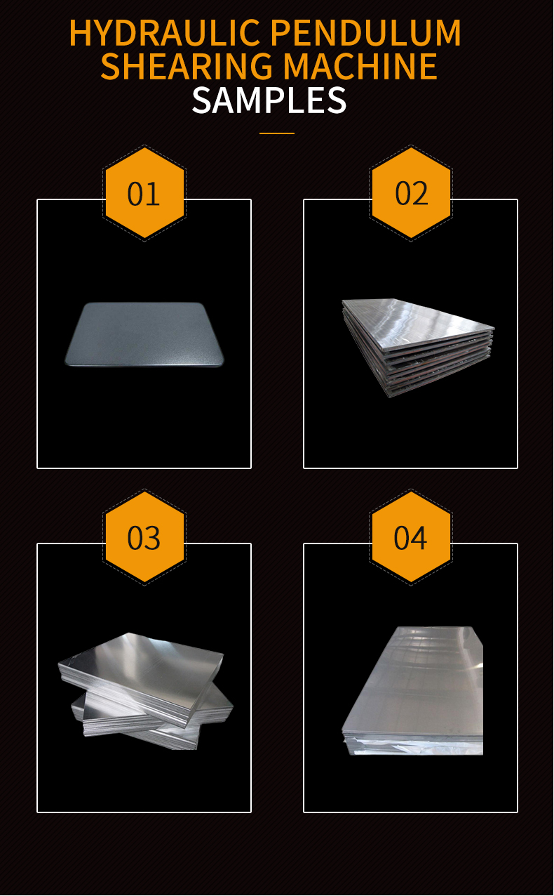 Hydraulic Pendulum Cnc Swing Beam Sheet Metal Plate Shearing Machine