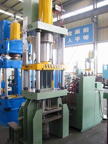 Metal Hole Punching Machinery Deep Drawing 100 Ton Four Column Hydraulic Press Machine