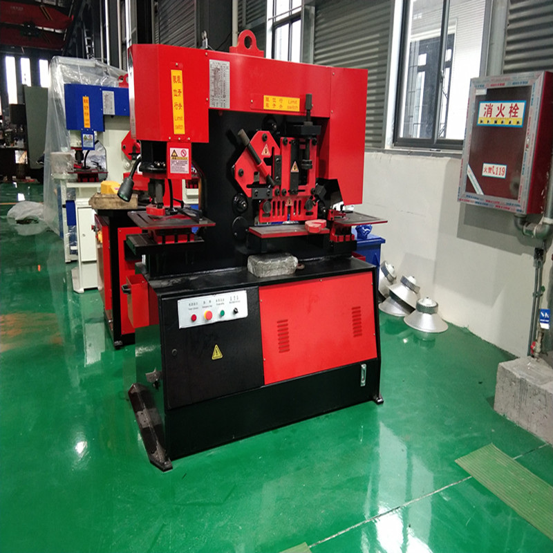 Q35y Series Hydraulic Ironworker Shearing And Punching Machine