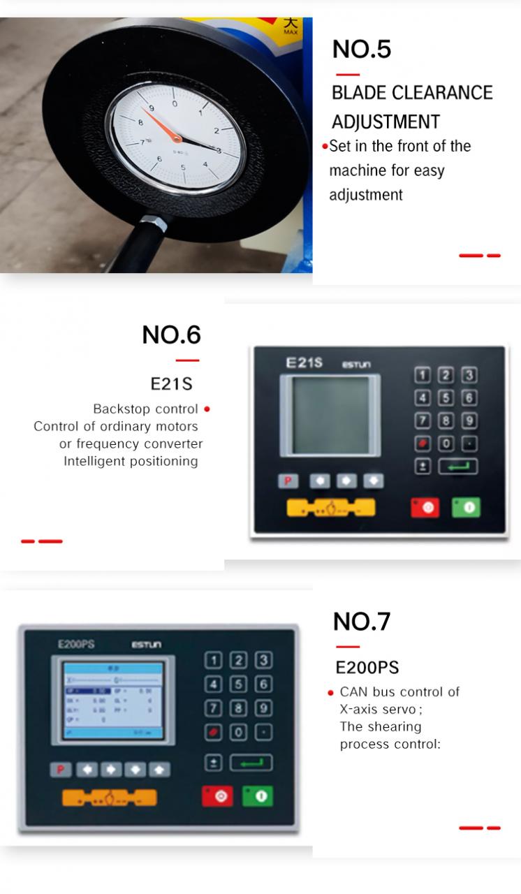 Shear Cutting Machine Guillotine Metal Hydraulic Shearing Machine Qc11Y/K