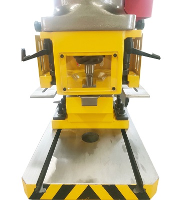 Steel Plate Angle Cutting Punching Notching Machine Hydraulic Ironworker For Sale